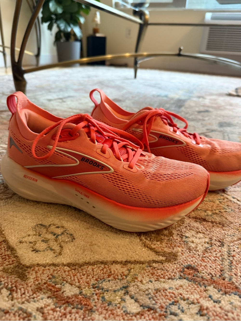 Brooks Women’s Running Shoes — Coral Orange